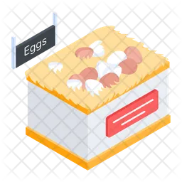 Eggs Market  Icon