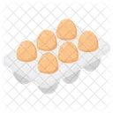 Eggs Eggs Tray Eggs Box Icon