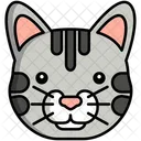 Gato Mau Egipcio Gato De Estimacao Gato Icon