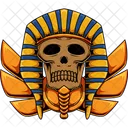 Egipto Golden Faraon Icono