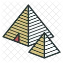 Egito Piramide Queops Ícone