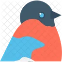 Egret Bird Face Icon