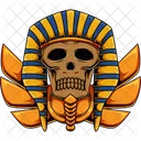 Egypt Golden Pharaoh Icon