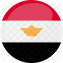 Egypt Flag Country Icon