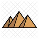 Giza Pyramid Egypt Icon