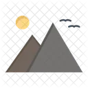 이집트 피라미드  아이콘