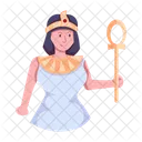 Egypt Queen Female Ruler Ancient Queen Icon