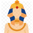 Egypte Souverain Roi Icône