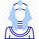 Egypte Souverain Roi Icône