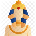 Egypte Souverain Roi Icône