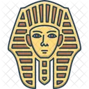 Egyptian Face Pharaoh Icon