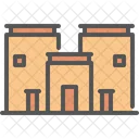 Egyptian Ancient Architecture Icon