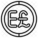 Egyptian Pound Symbol  Icon