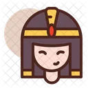 Egyptian Woman Cleopatra Egypt Icon