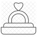 Hochzeitsring Icon
