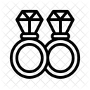 Trauringe Verlobung Hochzeit Symbol