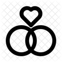 Hochzeit Liebe Valentinstag Symbol