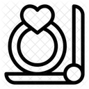 Zubehor Verlobung Juwel Symbol