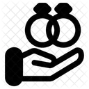 Trauringe Ringe Hand Symbol