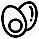 Ei Eigelb Schale Symbol