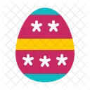 Ei Ostern Dekoriert Symbol