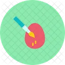 Farbe Ei Ostern Symbol