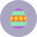 Ostern Ei Dekoriert Symbol