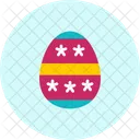 Ei Ostern Dekoriert Symbol