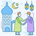 Eid Muslim Event Islamic Celebration Icon