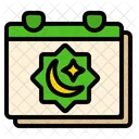 Calendar Ramadan Calendar Date Icon