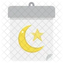 Eid Calendar Date Icon