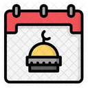 Eid Mosque Calendar Icon