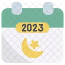 Eid 2023 Calendar Icon