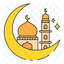 Eid Al Fitr Mosque Star Icône