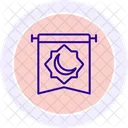 Eid Banner Liniensymbol Symbol