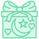 Eid Gifts Duotone Line Icon Icon