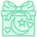 Eid Gifts Duotone Line Icon Icon