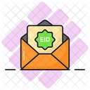 Eid Greetings Letter Icon