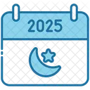 Eid Calendar Time Icon