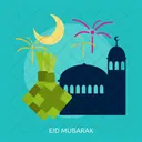 Eid Moubarak Jour Icône