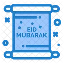Card Invitation Eid Icon