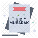 Eid Invitation Card  Icon