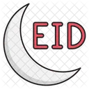 Eid Moon Celebration Icon