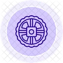 Eid Moon Cake Line Icon Icon