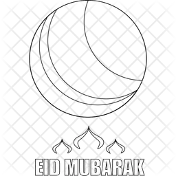 Eid 무바라크  아이콘