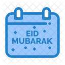 Calendar Eid Mubarak Icon
