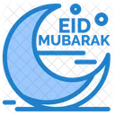 Eid Mubarak Luna Icono