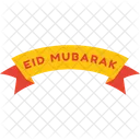 Eid Mubarak Banner  Icon