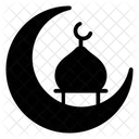 Eid Mubarak Card Ramadan Greeting Festive Eid Card Icon