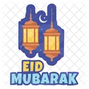 Eid Mubarak Eid Day Icon